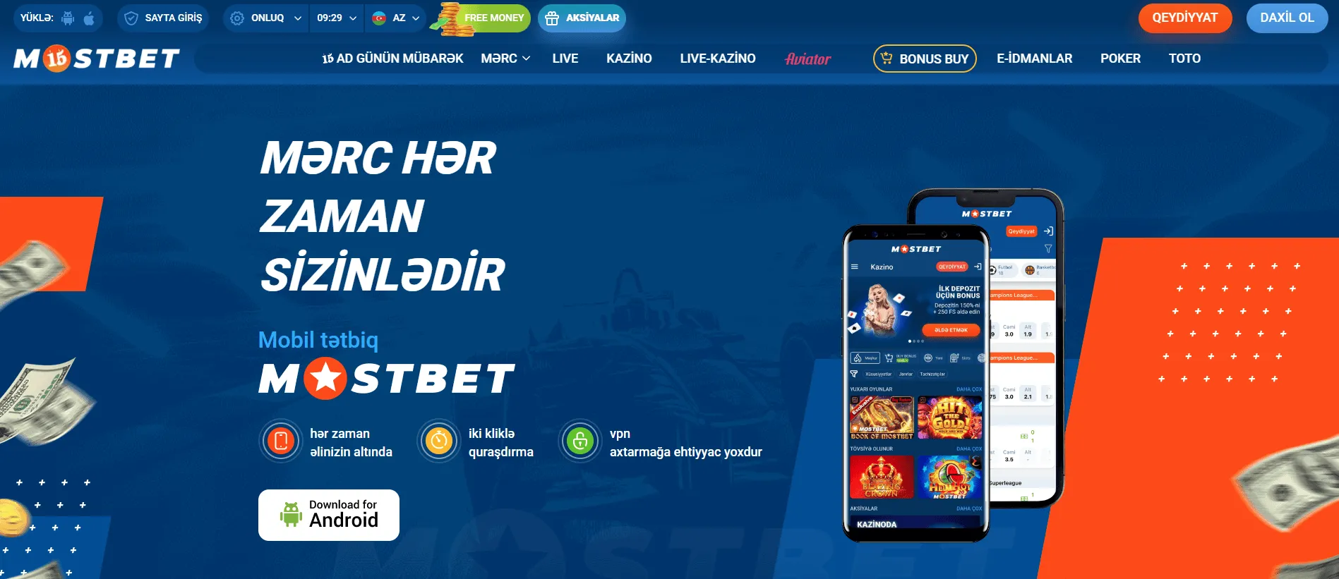 Mostbet Tətbiqi